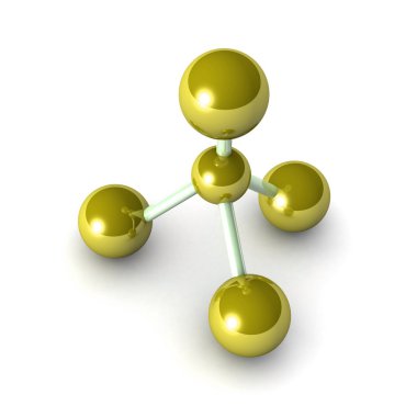 Metan molekül modeli