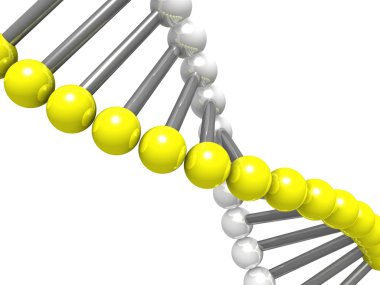 DNA'ın dijital illüstrasyon