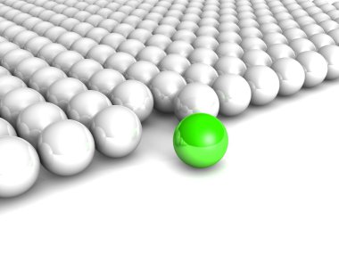 Topları yapılan liderlik gösteren resim