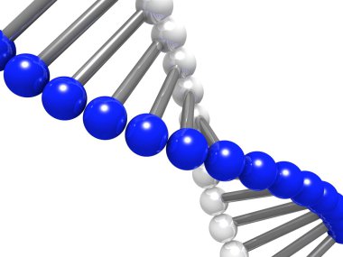 DNA'ın dijital illüstrasyon