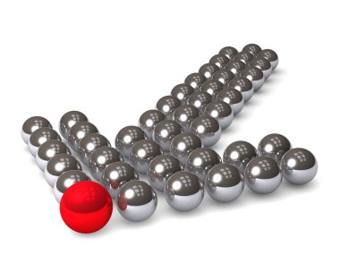 Ok gümüş toplar yaptı