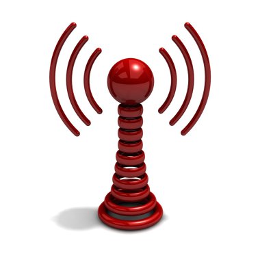 radyo dalgaları ile radyo kulesi