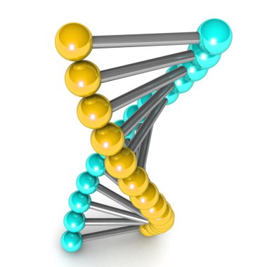 DNA'ın dijital illüstrasyon