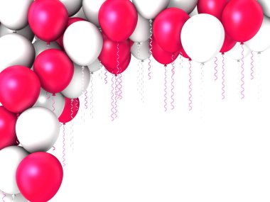 renkli uçan balonlar