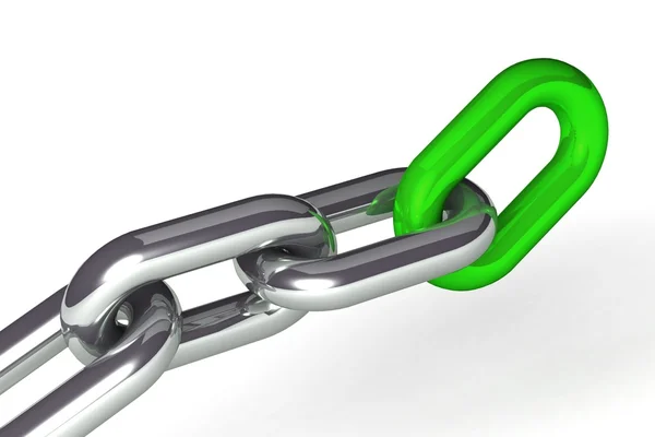 Illustration of chain links — Stock Photo, Image