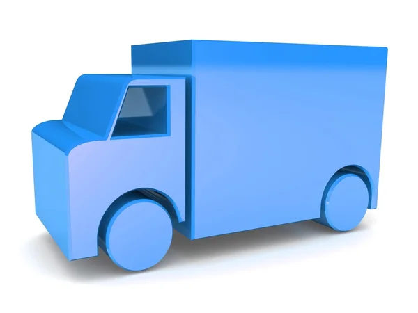 Camion giocattolo di plastica — Foto Stock