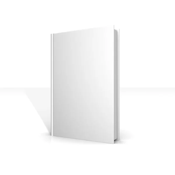 White blank book — Stock Photo, Image