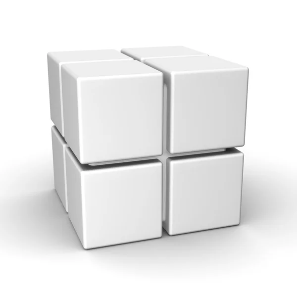 Empty blank boxes — Stock Photo, Image