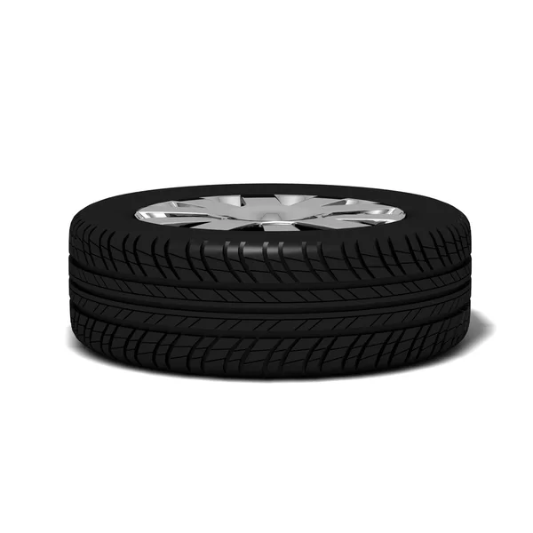 New car wheel — Stock Photo, Image