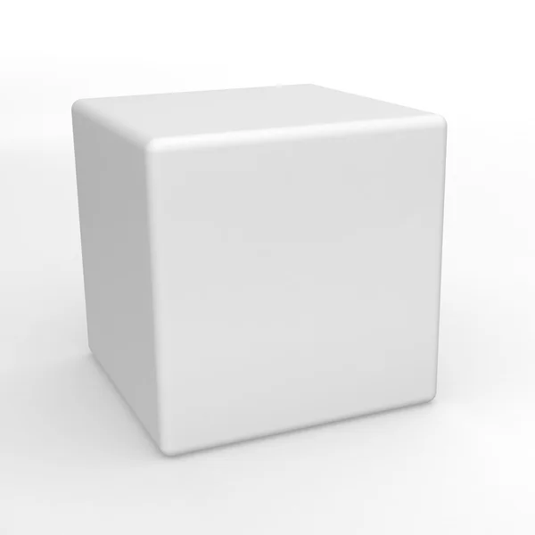 White Blank box — Stock Photo, Image