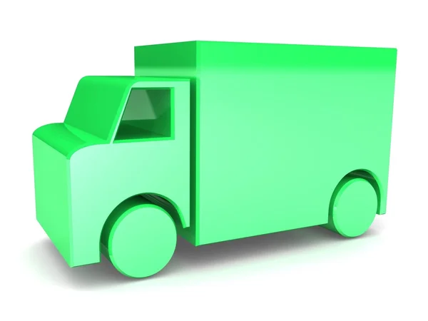 Camion giocattolo di plastica — Foto Stock