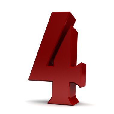 Parlak kırmızı dördüncü