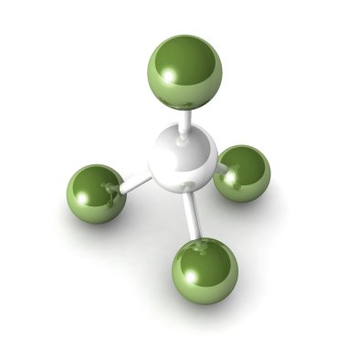 Metan molekül modeli