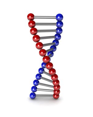 DNA'ın dijital illüstrasyon
