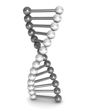 DNA'ın dijital illüstrasyon