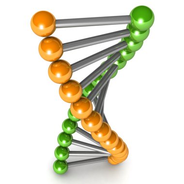 DNA'ın dijital illüstrasyon