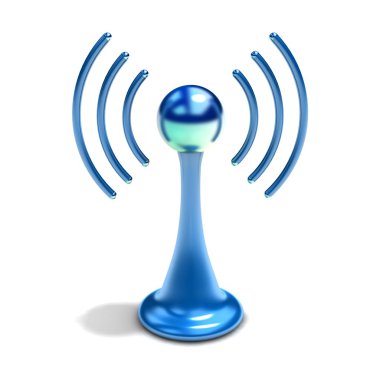 radyo dalgaları ile radyo kulesi