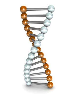 DNA'ın dijital illüstrasyon