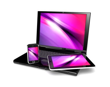dizüstü bilgisayar, tablet, ekran