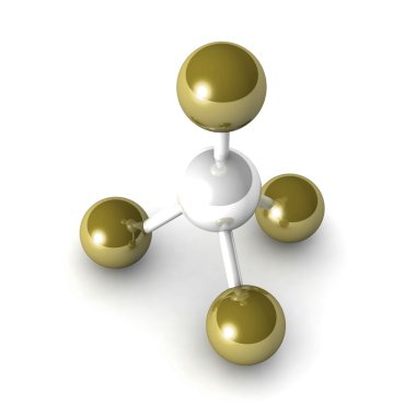 Metan molekül modeli