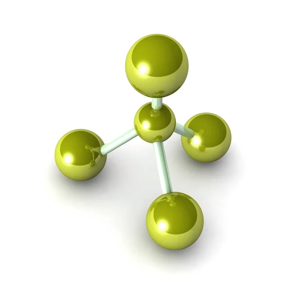 Methanmolekül-Modell — Stockfoto