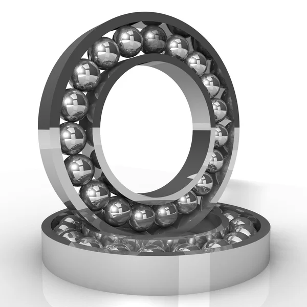 Ball bearings 3d — Stock Photo, Image