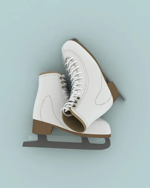 Skates for figure skating — Stock Photo, Image