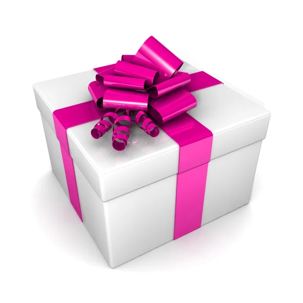 Confezione regalo con nastro — Foto Stock