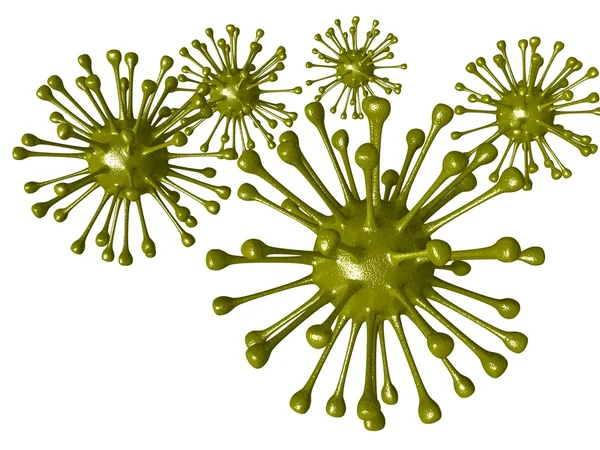 Virus angelous verdes — Foto de Stock