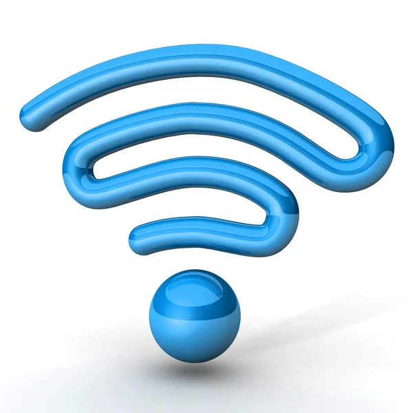 Wireless radio waves — Stock Photo, Image