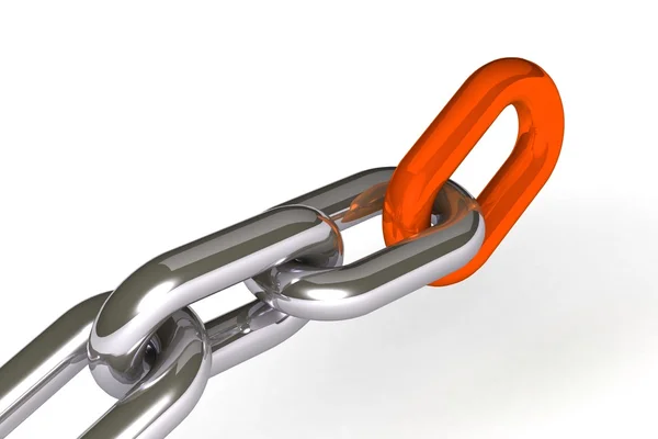 Illustration of chain links — Stock Photo, Image