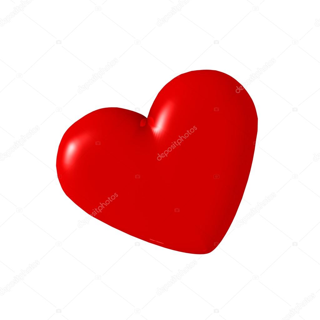 Heart. 3D image