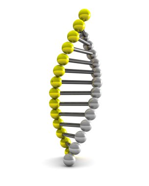 DNA'ın dijital illüstrasyon
