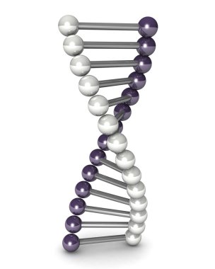DNA'ın dijital illüstrasyon