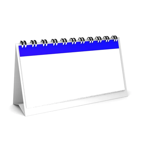 Λευκό κενό ημερολόγιο — Φωτογραφία Αρχείου