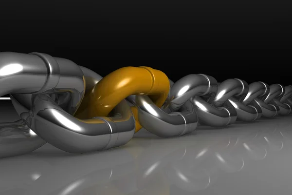 Chain Link close up — Stock Photo, Image