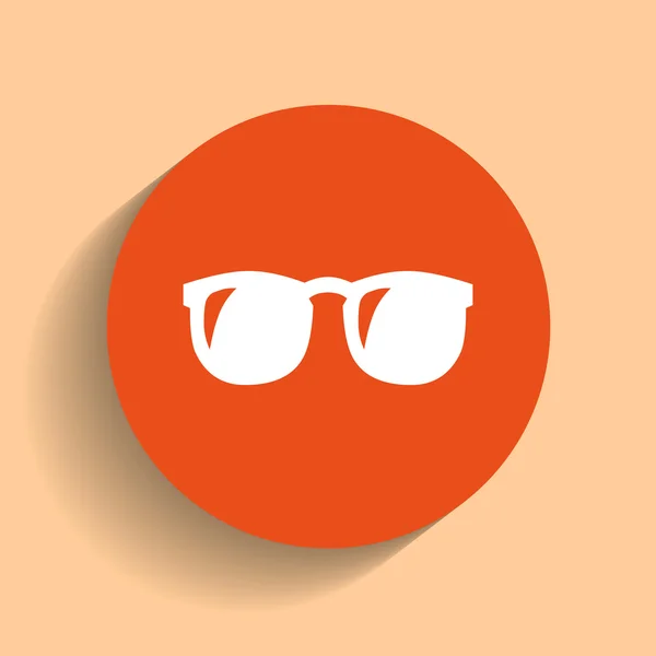 Gafas de sol icono web — Vector de stock