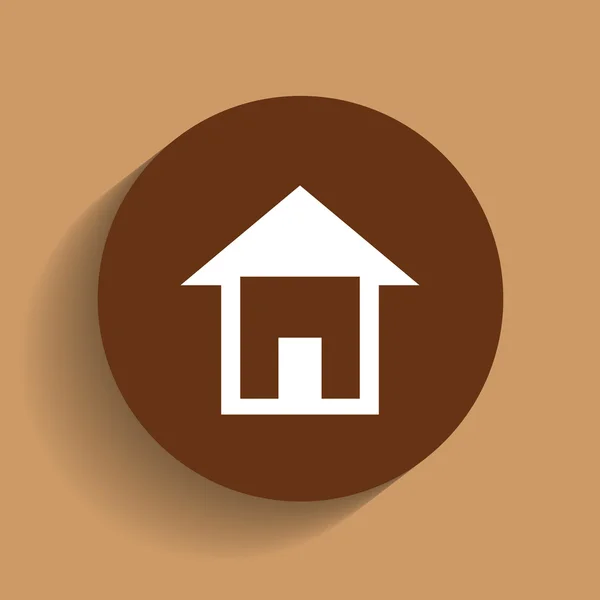 Home web icon. — Stock Vector