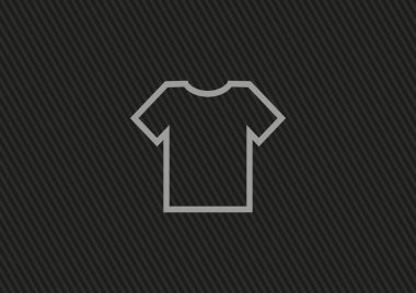 basit t-shirt simgesi