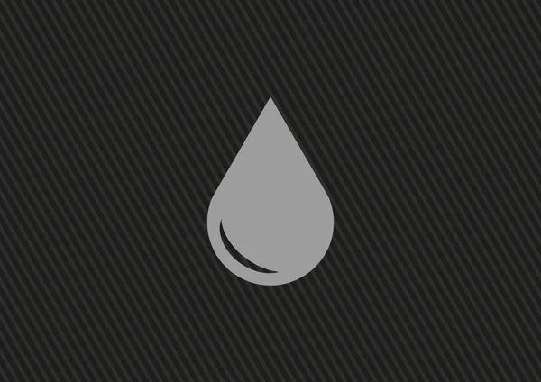 Icône web gouttelettes liquides — Image vectorielle