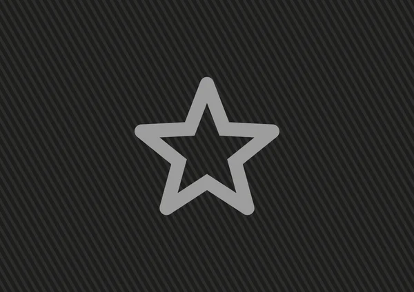 Estrella icono web — Vector de stock