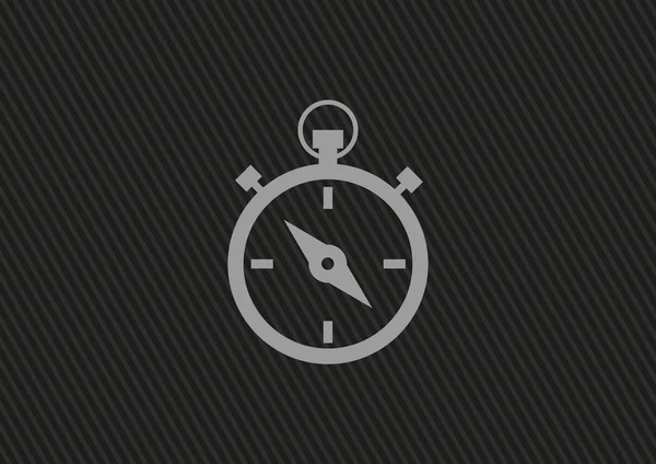 Stopwatch ikon web - Stok Vektor