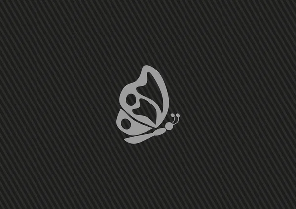 蝶の web アイコン — ストックベクタ