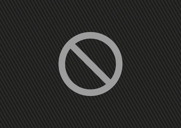 Icône Web stop — Image vectorielle