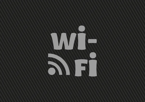 Web ikon wi-fi — Stock Vector