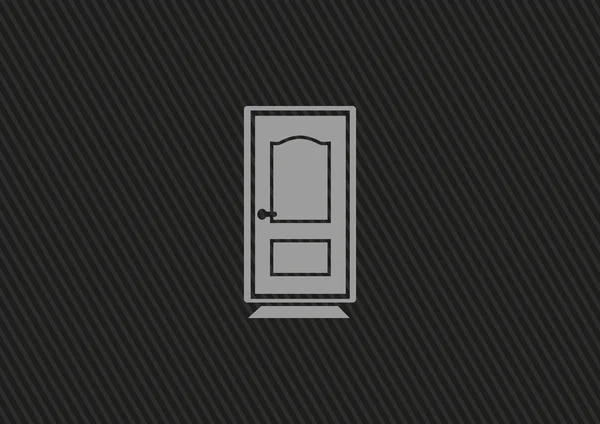 Puerta icono web — Vector de stock