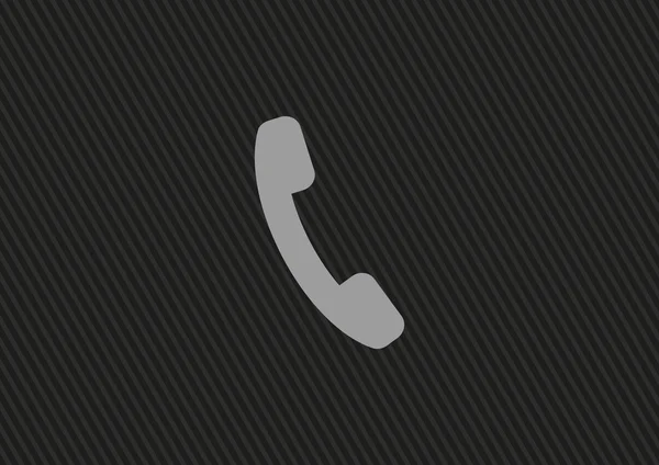 Icona web del telefono — Vettoriale Stock