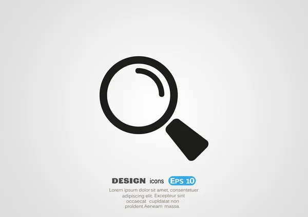 Büyütme cam simgesi