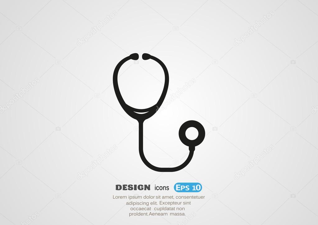 Stethoscope web icon