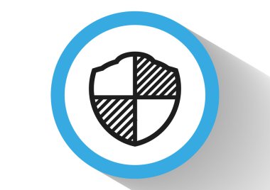 kalkan koruma web simge iz